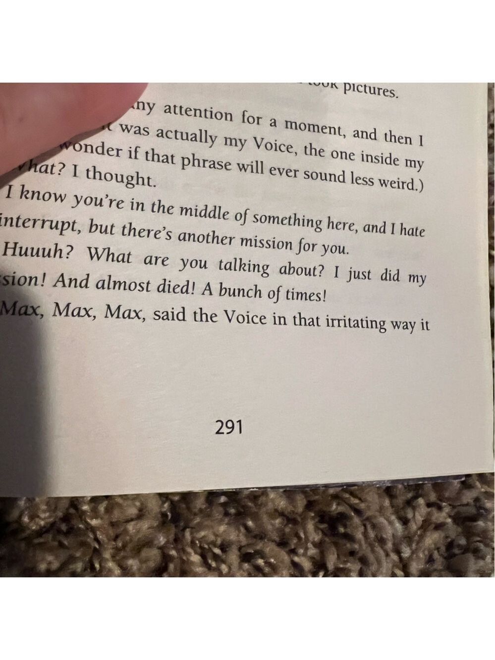 MAXIMUM RIDE: THE FINAL WARNING By James Patterson - Picture 5 of 6